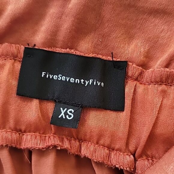 FiveSeventyFive Charmeuse V-neck Maxi Dress - Picture 11 of 14